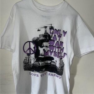 Love Thy Enemy war tee